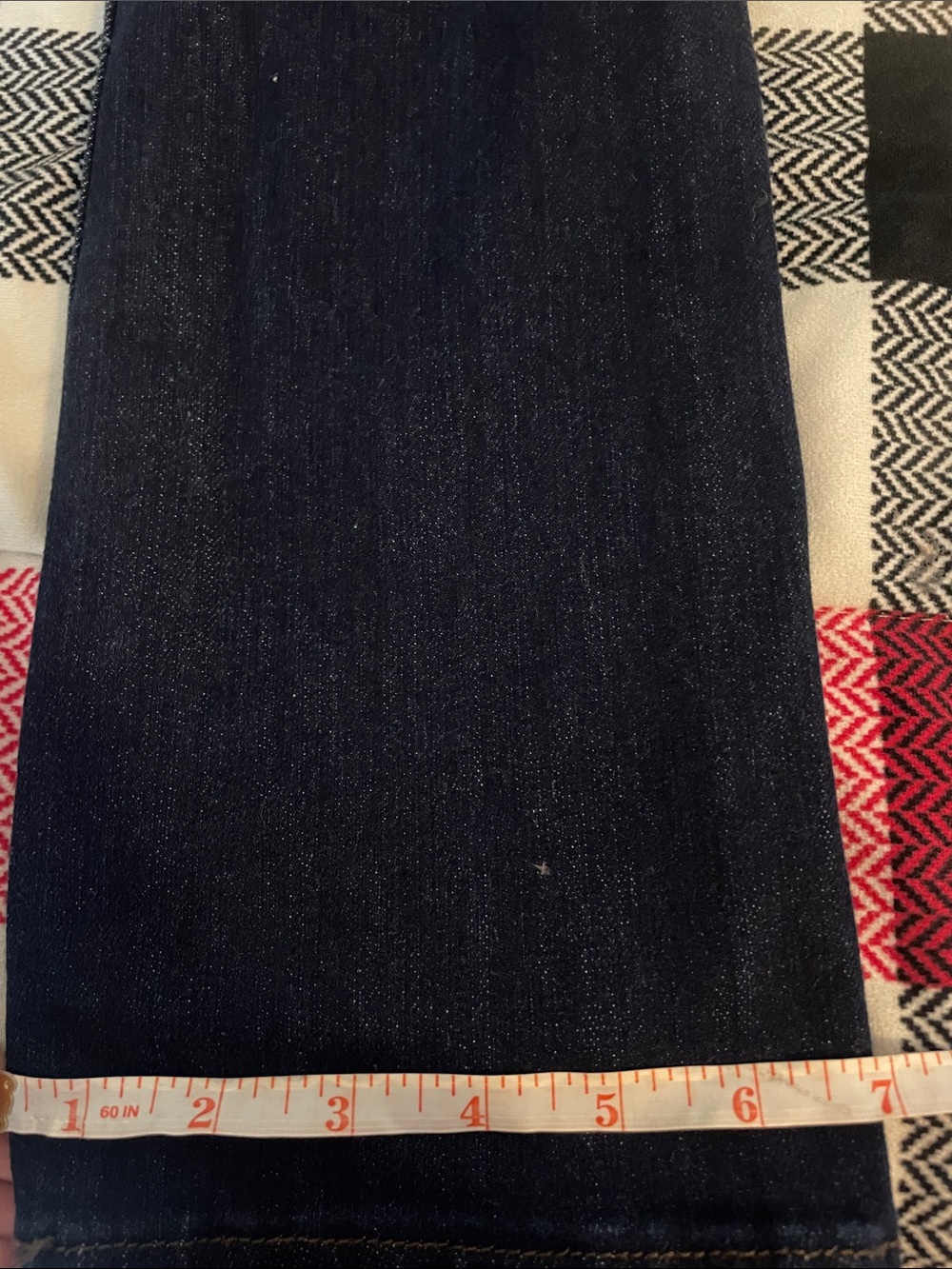 Lee Women's Dark Mid rise Straight Leg Jeans - Picture 6 of 11